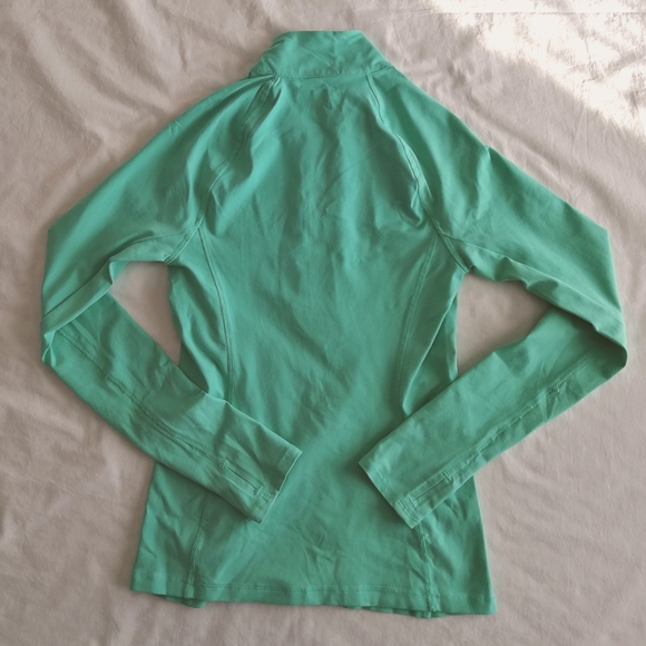 ❤️[3/$35] Forever 21 Green Half Zip Athletic Top - Picture 2 of 3